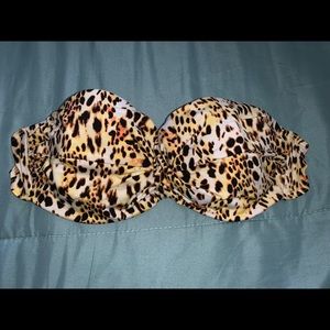 Animal print top size 34 B